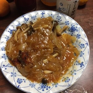 揚げ白身魚の甘酢あんかけ♪